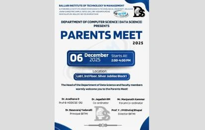 Parent's Teacher Meeting 2025