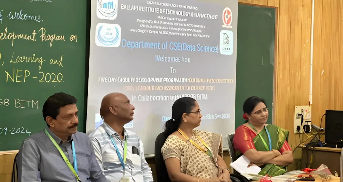 Faculty Development Program On Outcome Based Education (Obe),Learning ...