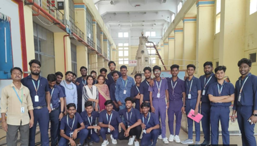 Exploring Sustainable Power: Technical Visit to Munirabad Hydro Power Plant by BITM Students